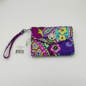 Vera Bradley Your Turn Wristlet Heather